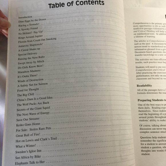 3 Comprehension & Critical Thinking teaching Books - Picture 13 of 14